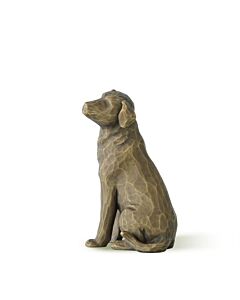 Willow Tree Love my Dog (Dark) Figurine